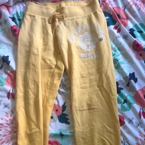 Yellow PINK Sweatpants
